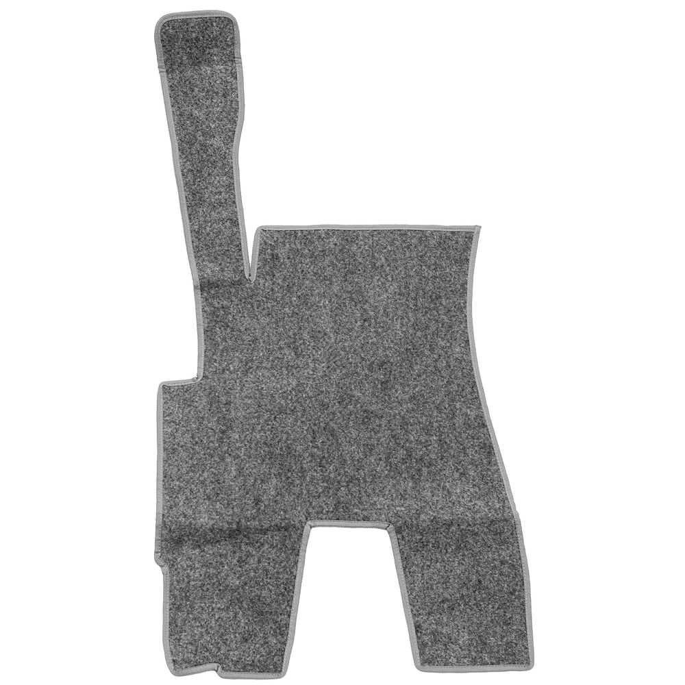 Ковры SCANIA 5 серии Р (автомат) (экокожа, черный, серый кант, серая вышивка)