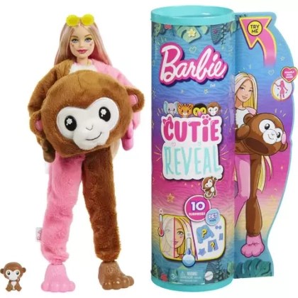 Кукла Barbie Cutie Reveal Jungle Monkey