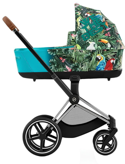 Коляска для новорожденных Cybex Priam IV Chrome Brown We The Best
