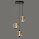 Подвесной светильник MD24022079-3A black/amber