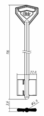 Заготовка дверняк КРИТ 3