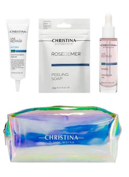 Набор для увлажнения кожи с косметичкой «Хамелеон»