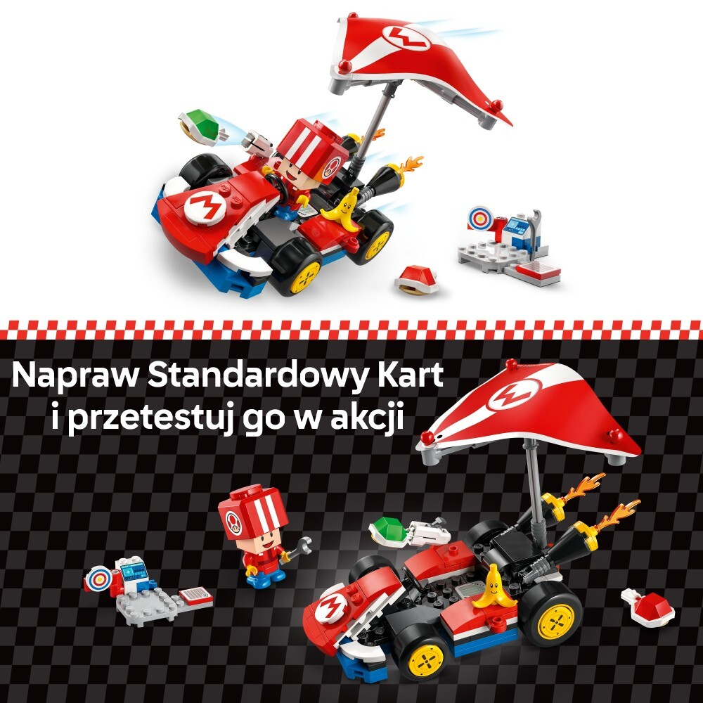 LEGO Super Mario/ Mario Kart - Стандартный карт/ 72032