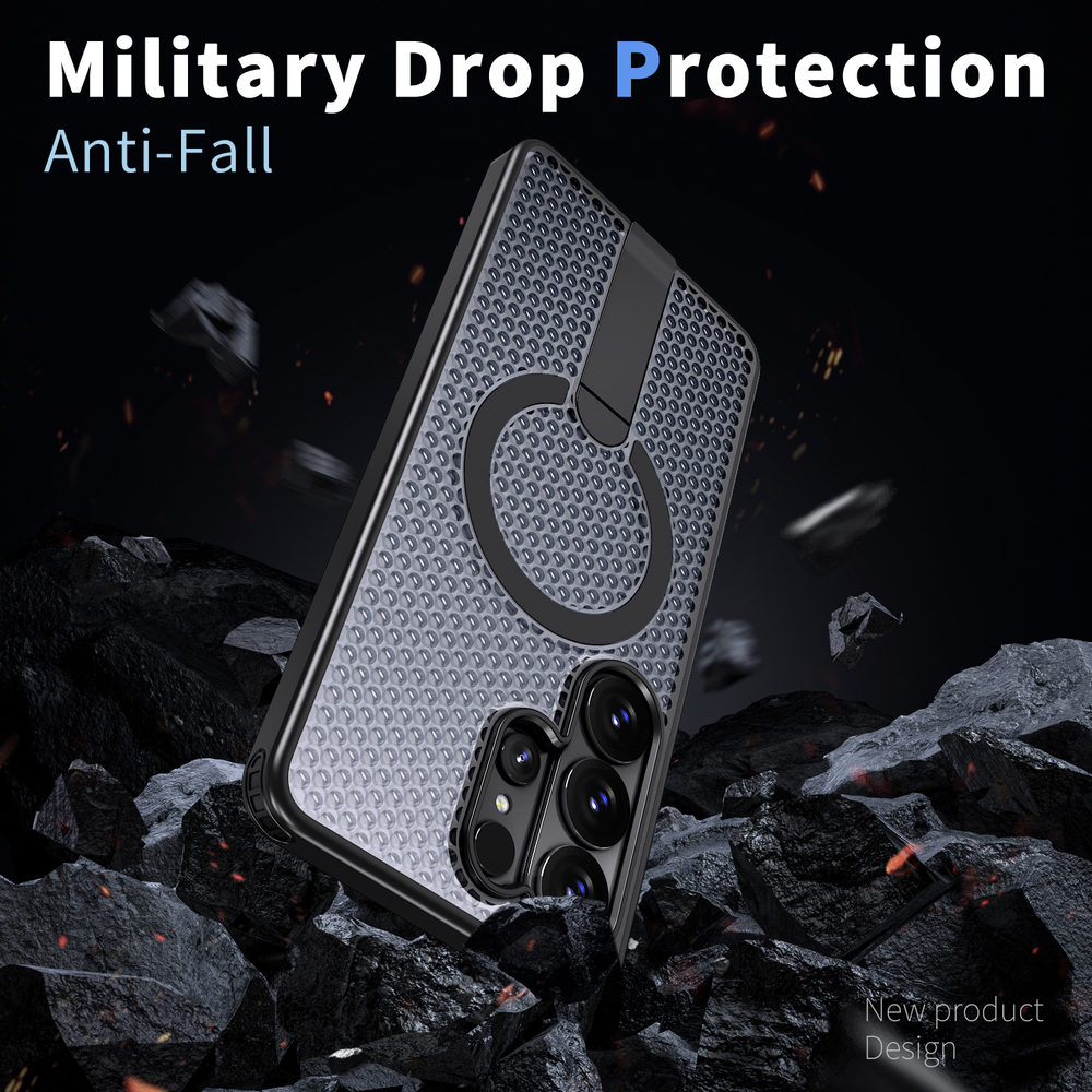 Прозрачный чехол Mesh Pro Magnetic Case для Samsung Galaxy S26 Ultra