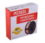 Сварочная проволока Ресанта СВ-08Г2С-O, Ф0,8 мм Катушка 5кг