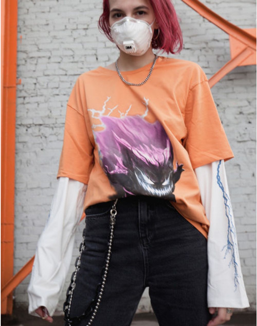 Лонгслив Страх