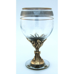 Набор бокалов 2шт. для вина Первоцвет в синей коробке