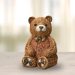 De Rosa Rinconada Статуэтка коллекционная Плюшевый медведь Тедди, девочка