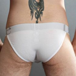 Мужские трусы танга белые Doreanse 1331