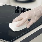 Губка-ластик МЕЛАМИНОВАЯ для удаления пятен, 12 шт., LAIMA, 608954