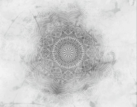 Мандала графит