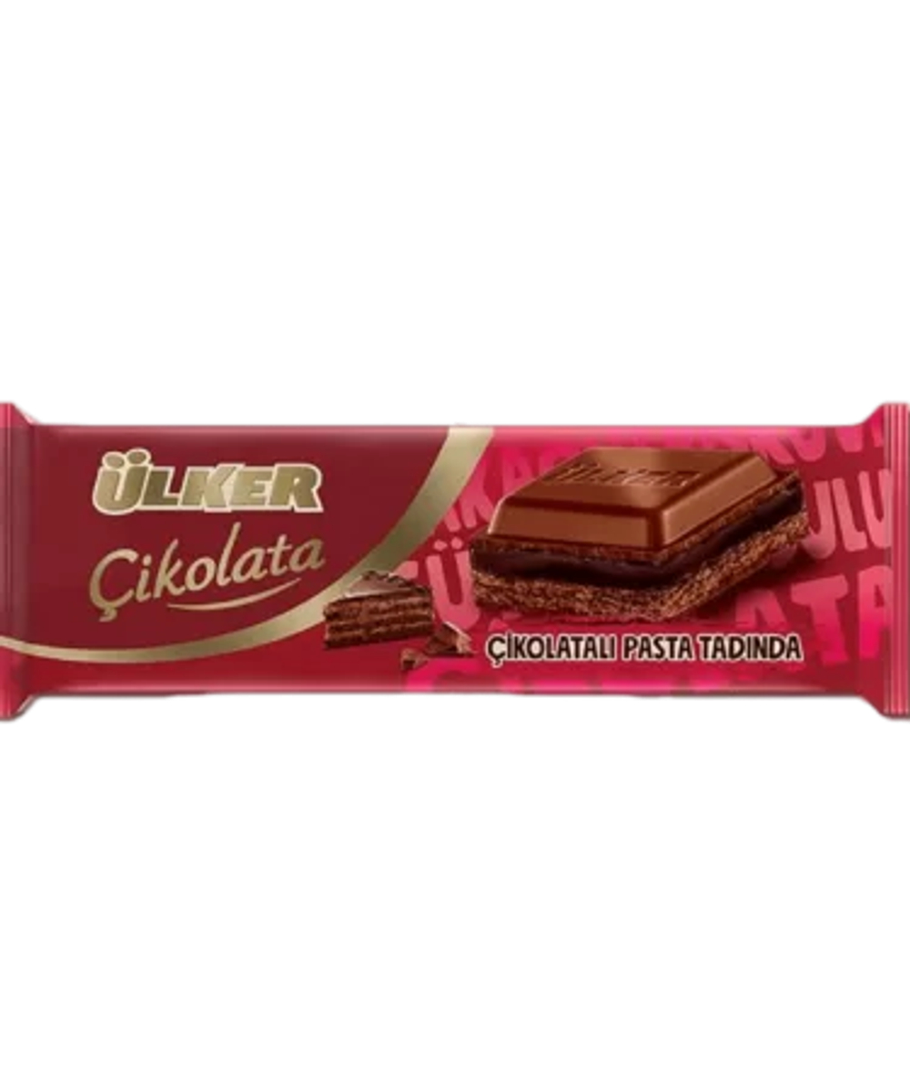 Шоколад с печенье и какао-кремом, Ulker, 278гр