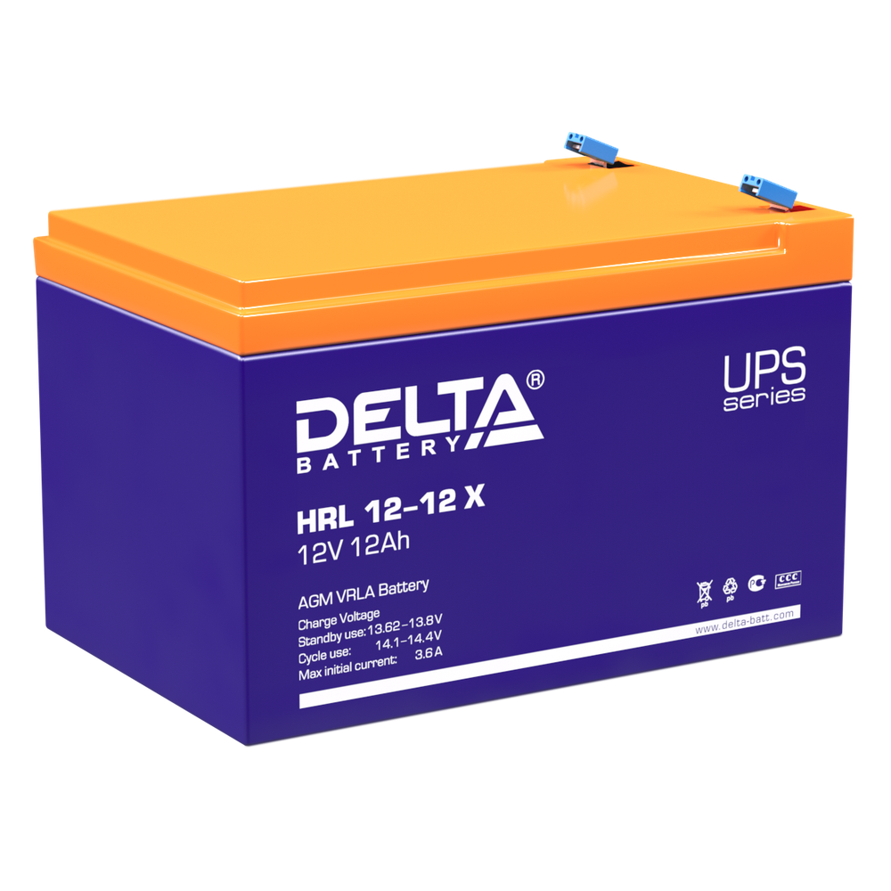 Аккумуляторные батареи DELTA HRL 12-12 X