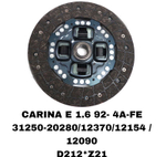 ФЕРЕДО CARINA E 1.6L 4A-FE 4AF-E