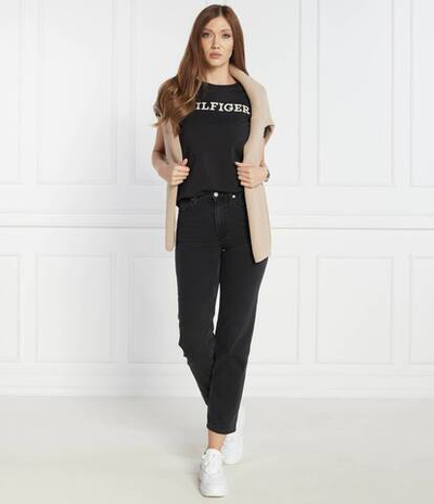 Футболка Tommy Hilfiger - черный(WW0WW40057)