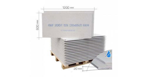 Элемент пола КНАУФ СУПЕРПОЛ