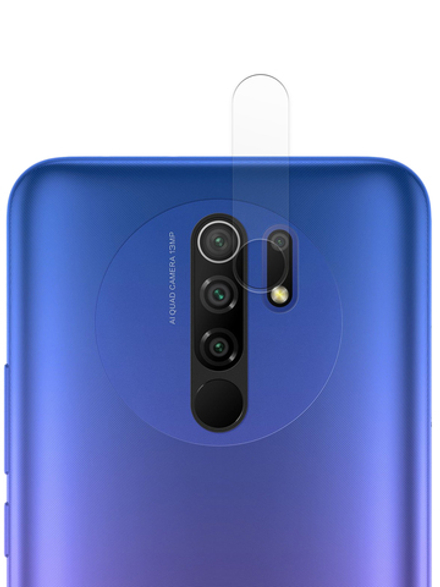 Стекло на камеру ROSCO для Xiaomi Redmi 9 оптом (арт. XM-R9-CLEAR-CAM-GLASS)