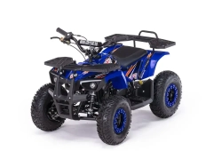 Детский бензиновый квадроцикл MOTAX GRIZLIK MINI ES BW с электростартером и родительским пультом