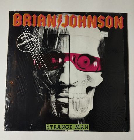 Винтажная виниловая пластинка LP AC DC Brian Johnson Strange Man (Germany 1982)