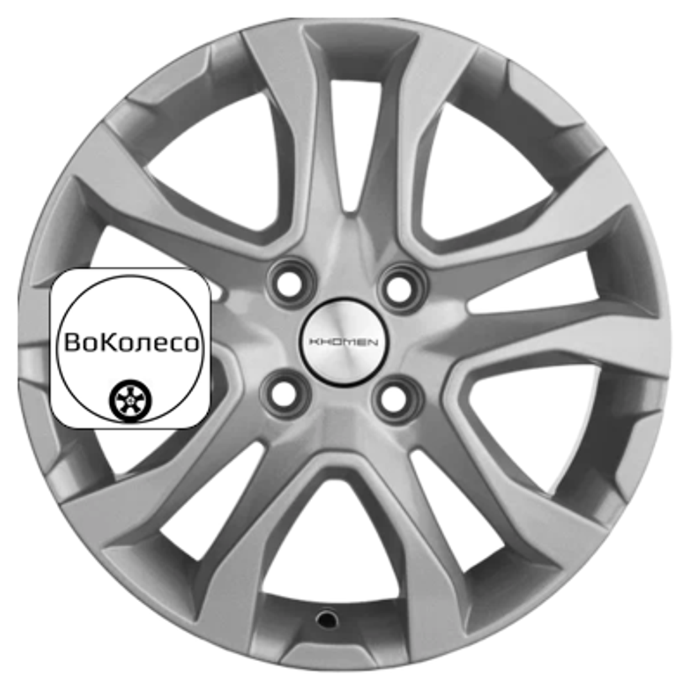 6x15/4x98 ET36 D58,5 KHW1503 (Lada Granta) F-Silver Khomen Wheels