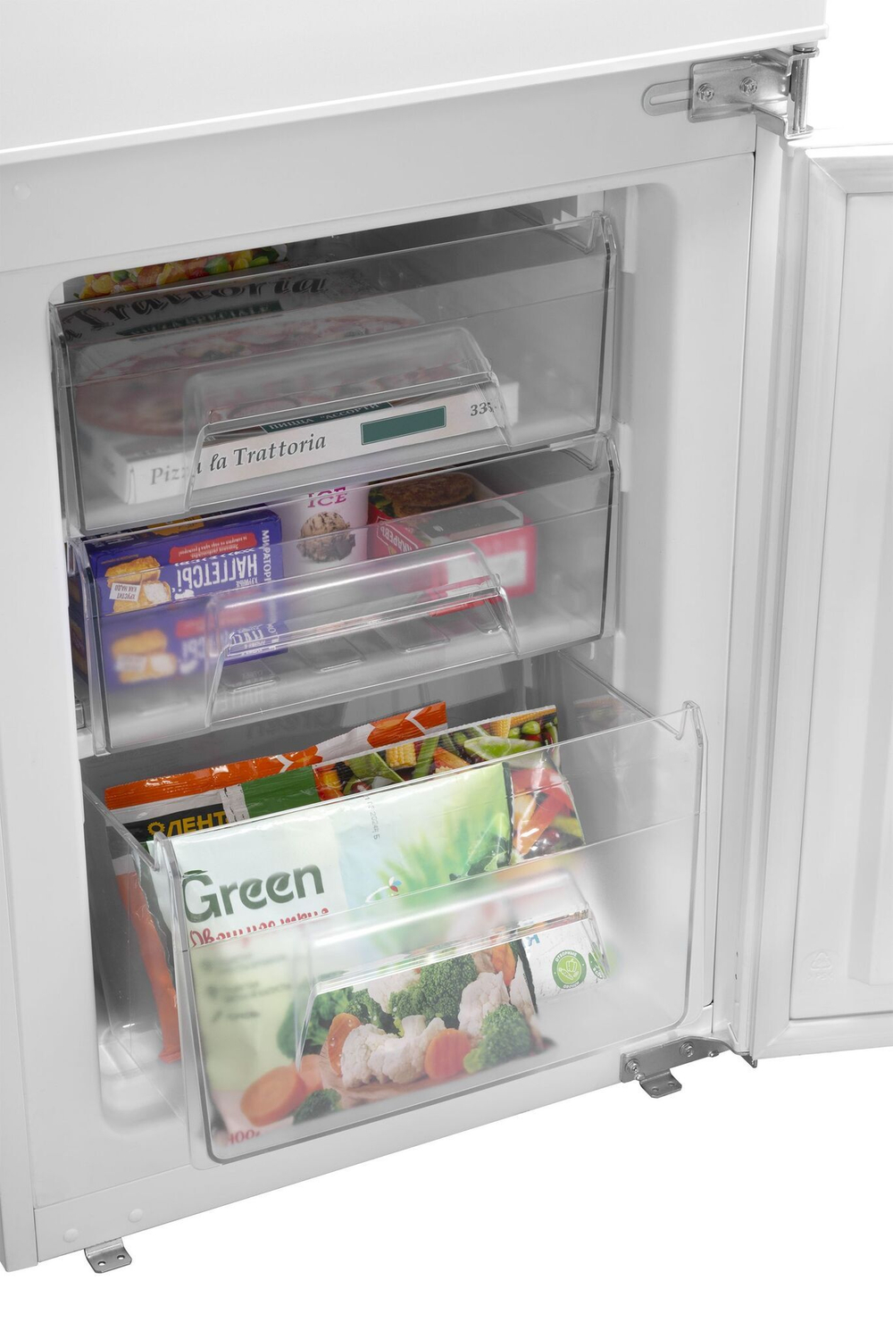 Встраиваемый холодильник Meferi MBR177 LOW FROST LIGHT фото 11