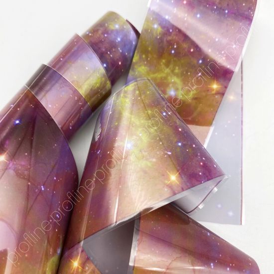 Фольга для дизайна ногтей с рисунком №8