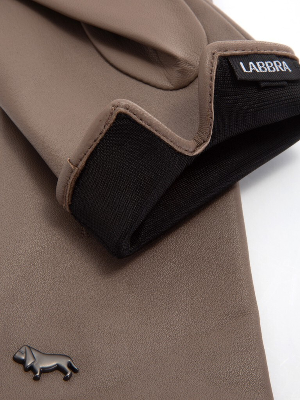 Перчатки жен ш/п LB-4607-1, серо-бежевый