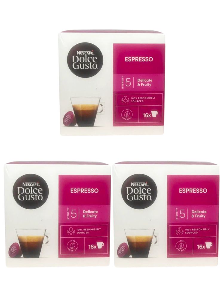 Кофе в капсулах Nescafe Dolce Gusto Espresso 16 шт x 3 уп