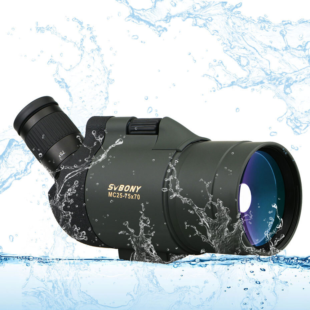 Зрительная труба SVBONY SV41 25–75x70 MAK WP со штативом