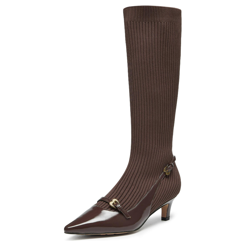 Joypeace Knee high Boots 5cm Women"s