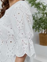 Блузка Милица-1 Виотекс БЕЛЫЙ -4