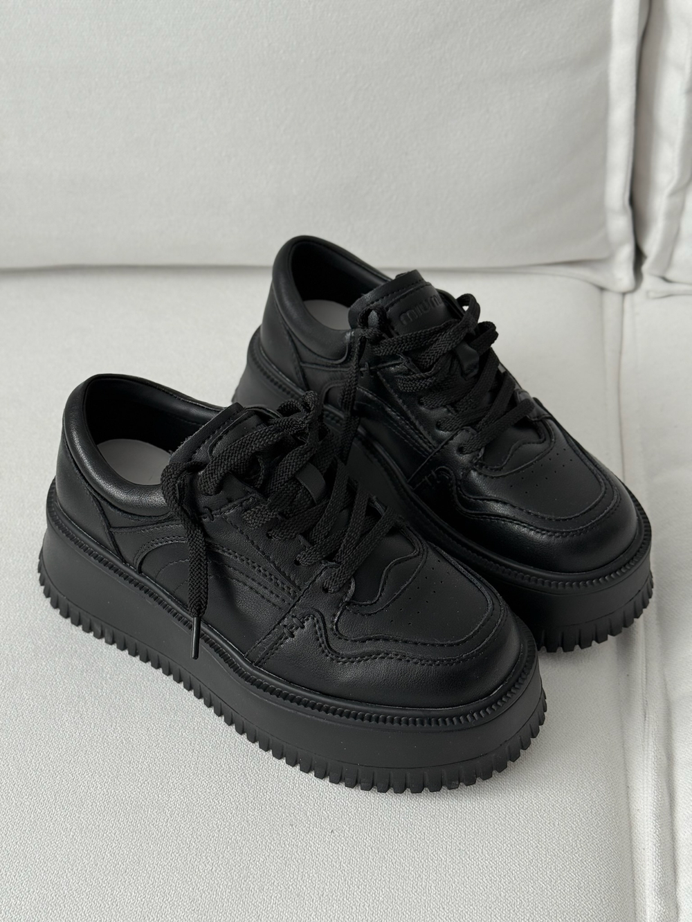 Кеды из натуральной кожи