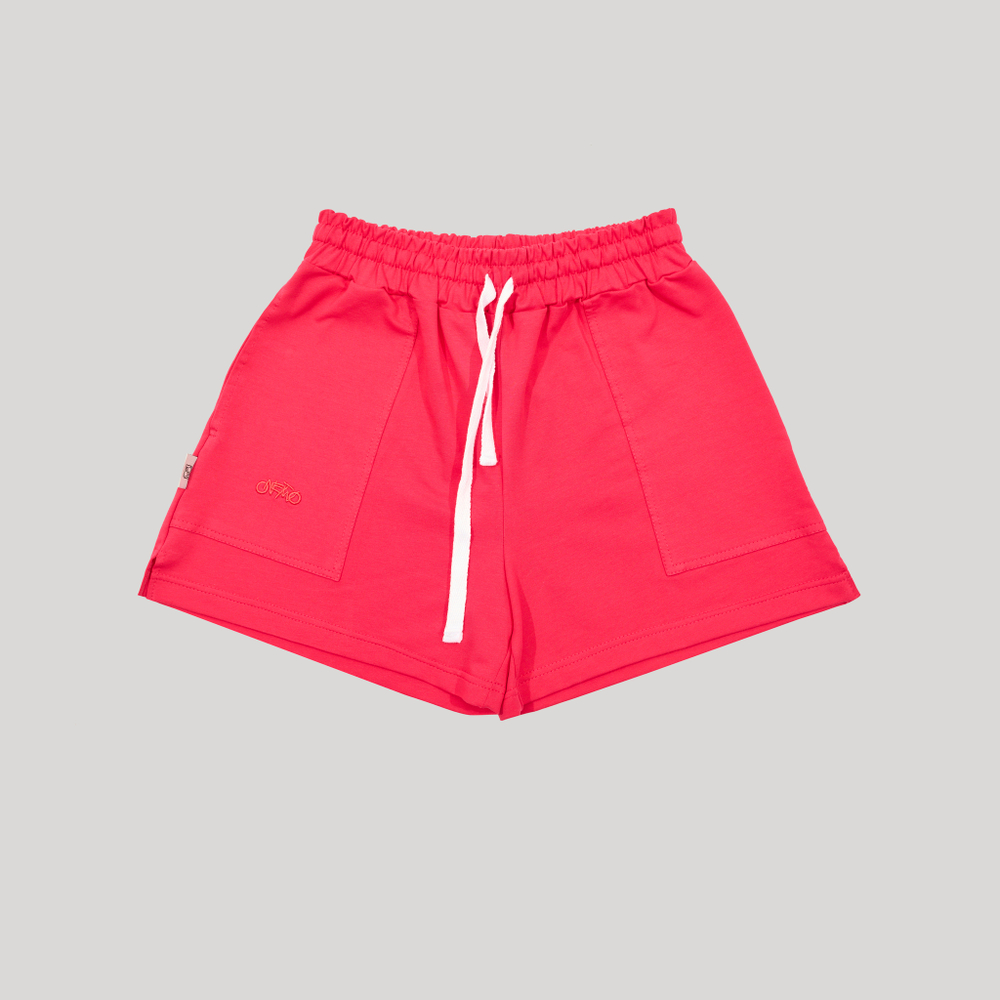 Wide Shorts for Girls Bright Rose