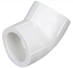 Угольник полипропиленовый соединительный под пайку 45° PN25 d32мм