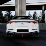 Карбоновый обвес для Mercedes-Benz CLE C236 CLE53 AMG 2023+ Мерседес губа диффузор юбки Спойлер