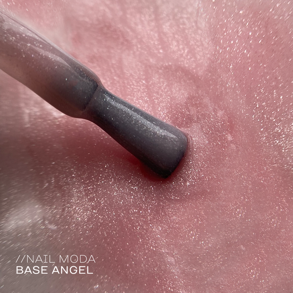 Nail Moda Base Angel - Камуфлирующая база с шиммером, 15мл