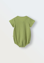 1513-95 Боди из муслина (оливка)