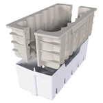 Форма для приготовления десертов buche lumiere, 21,9х7,6 см