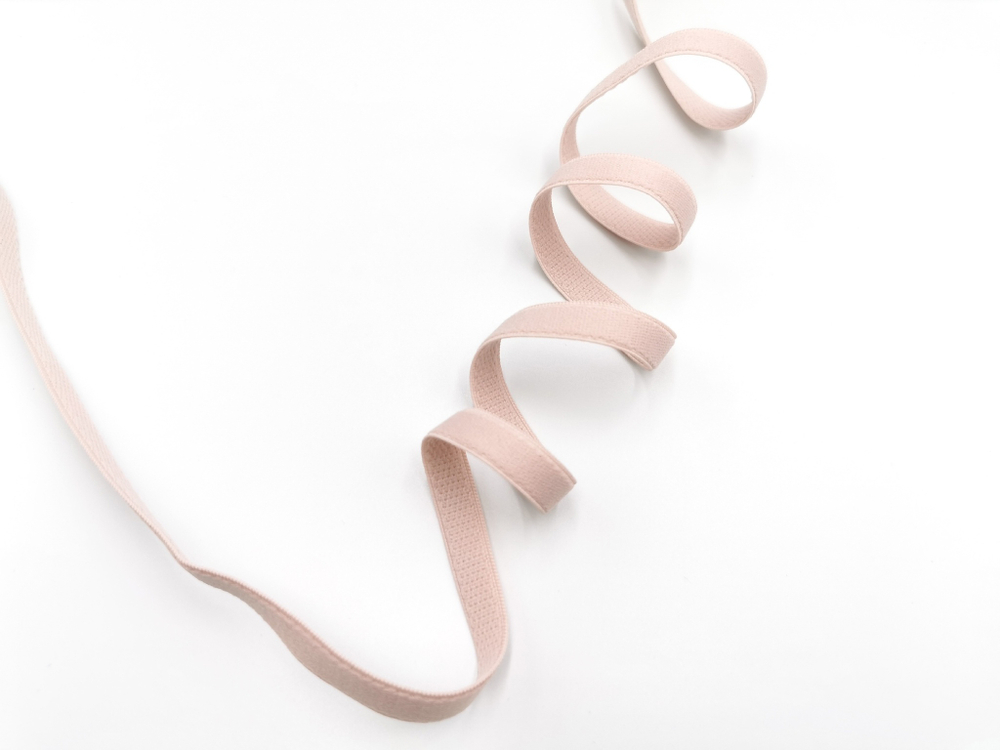 Бретелечная резинка, матовая, 10мм, серебристый пион, Турция, (Арт: BR650/10-168), м