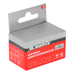 Коронка Bimetal, 32 мм Matrix