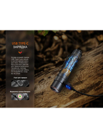 Фонарь Fenix E35R бирюзовый граффити 3100 люмен EDC/Search 21700