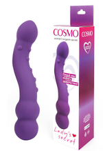 Двусторонний стимулятор Cosmo Lady's Secret, (18 см) (Цвет: фиолетовый)