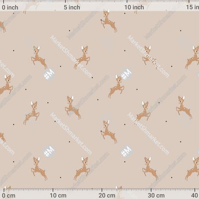 Олени на бежевом by maniamantellina 341 DPI