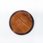 Деревянный сервировочный поднос Art of Siberia блюдо для подачи  200 мм WS12