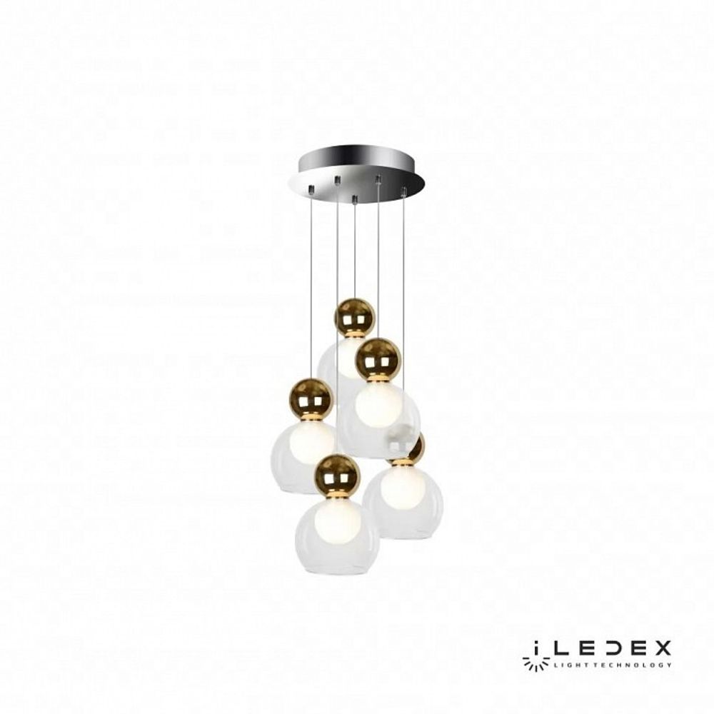 Подвесной светильник iLedex Blossom C4476-5R GL