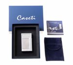 Зажигалка Caseti сигарная, турбо, хром CA160-3