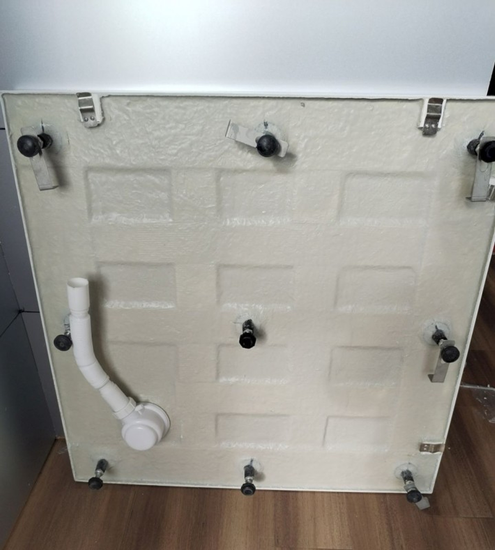 Кабина душевая Esbano (Эсбано) ESM-108CKR R, с низким поддоном, 100х80х215