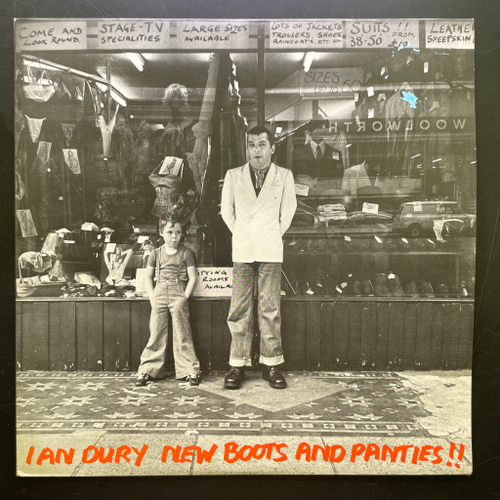 Ian Dury ‎– New Boots And Panties!! (Португалия 1977г.)