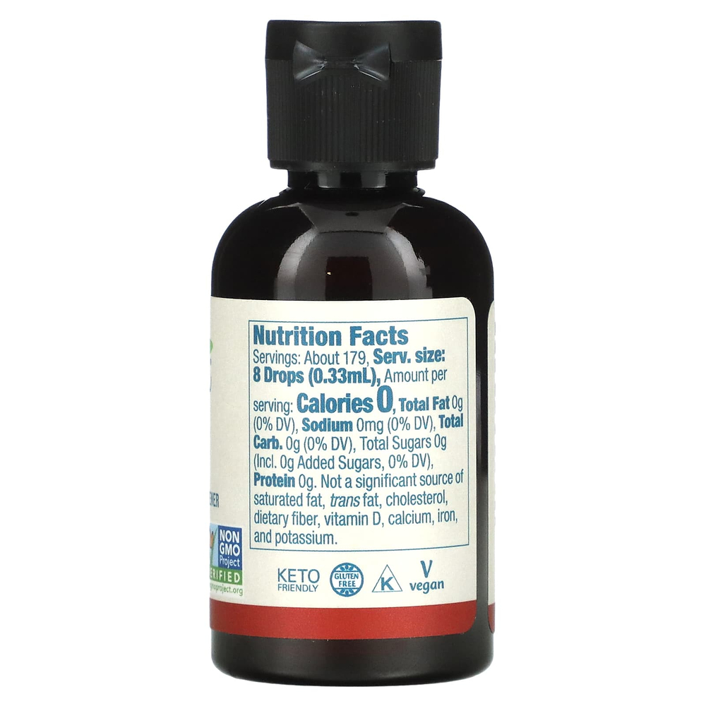 NOW Foods, Better Stevia, бескалорийный жидкий подсластитель, кленовый, 2 ж. унц. (59 мл)