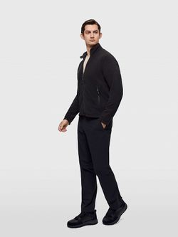 Куртка мужская флисовая OLONETS чёрный